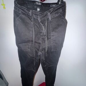 Judy Blue Charcoal Denim Joggers
